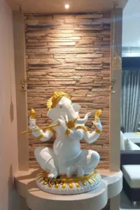 24 inches Fiber Ganpati Murti for home temple placement in Kolkata