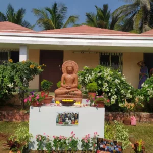 3.5 ft buddha statue for yoga space placement in Visakhapatnam