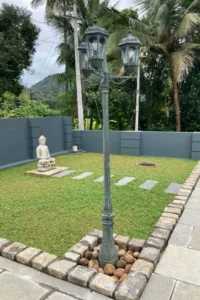42 inches white buddha placement in Kerala
