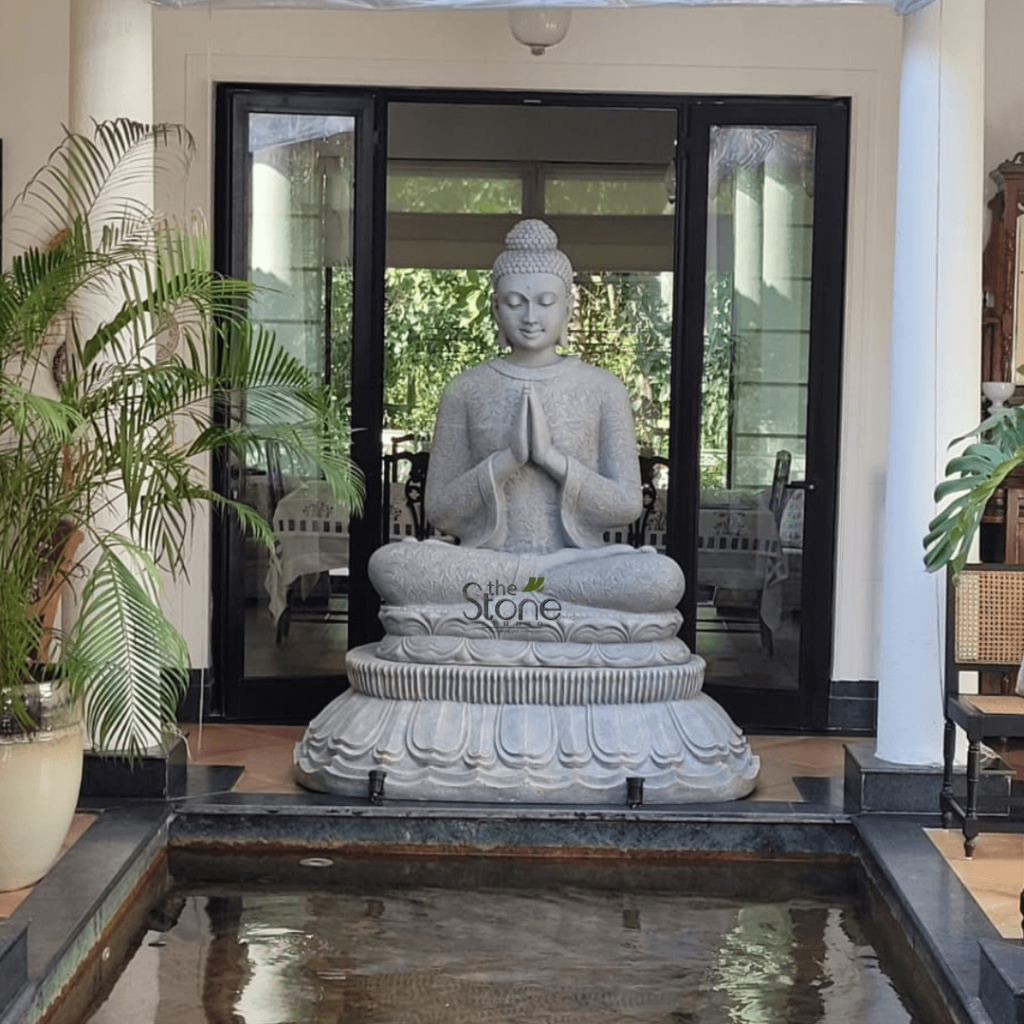 Big Garden Buddha Statue 7ft: Buy Best Buddha - The Stone Studio