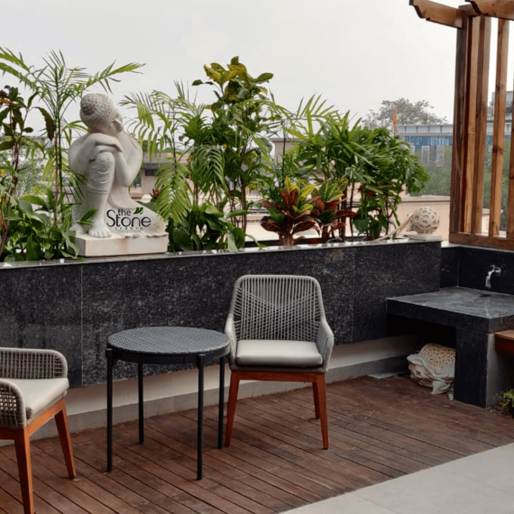 Outdoor Buddha Statue placement