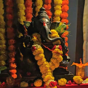 Small Ganpati idol placement in goa