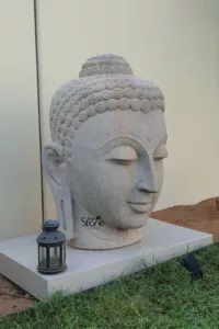 white buddha placement in Dubai
