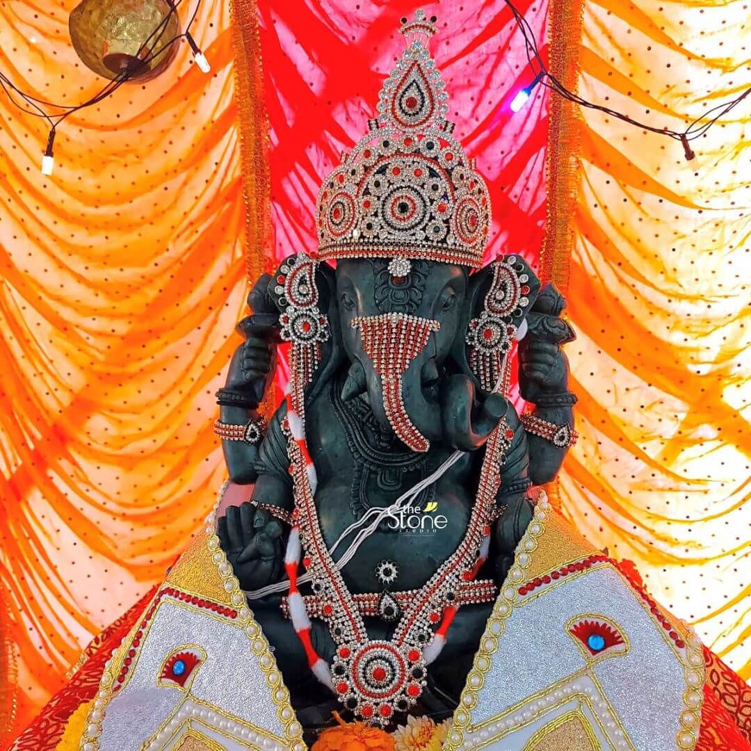 Vinayagar stone statue for home 21" Buy Best The Stone Studio