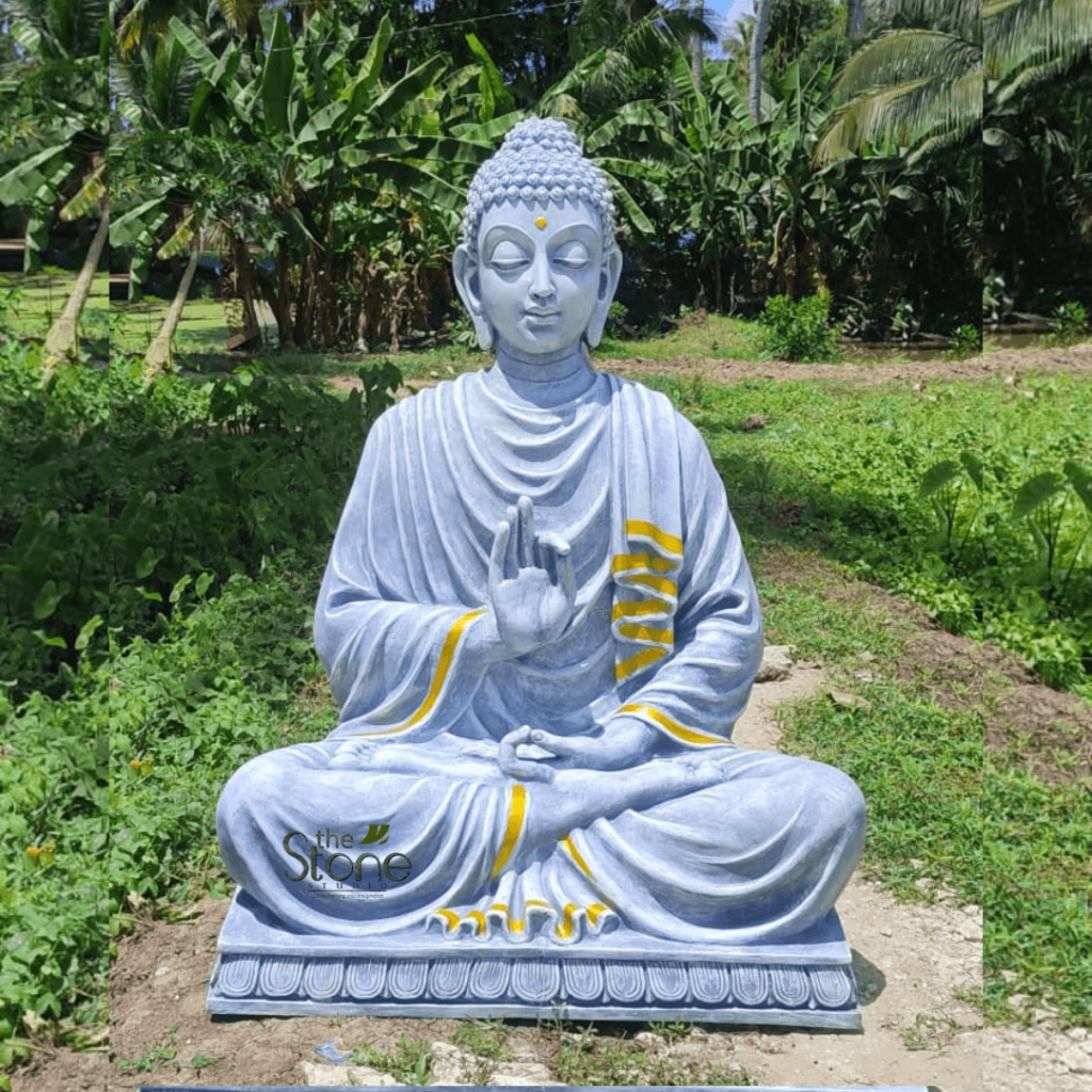 Large Resin Buddha Garden Statue 5ft Best buy - The Stone Studio