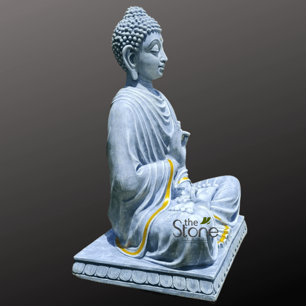 Large Resin Buddha Garden Statue 5ft Best buy - The Stone Studio