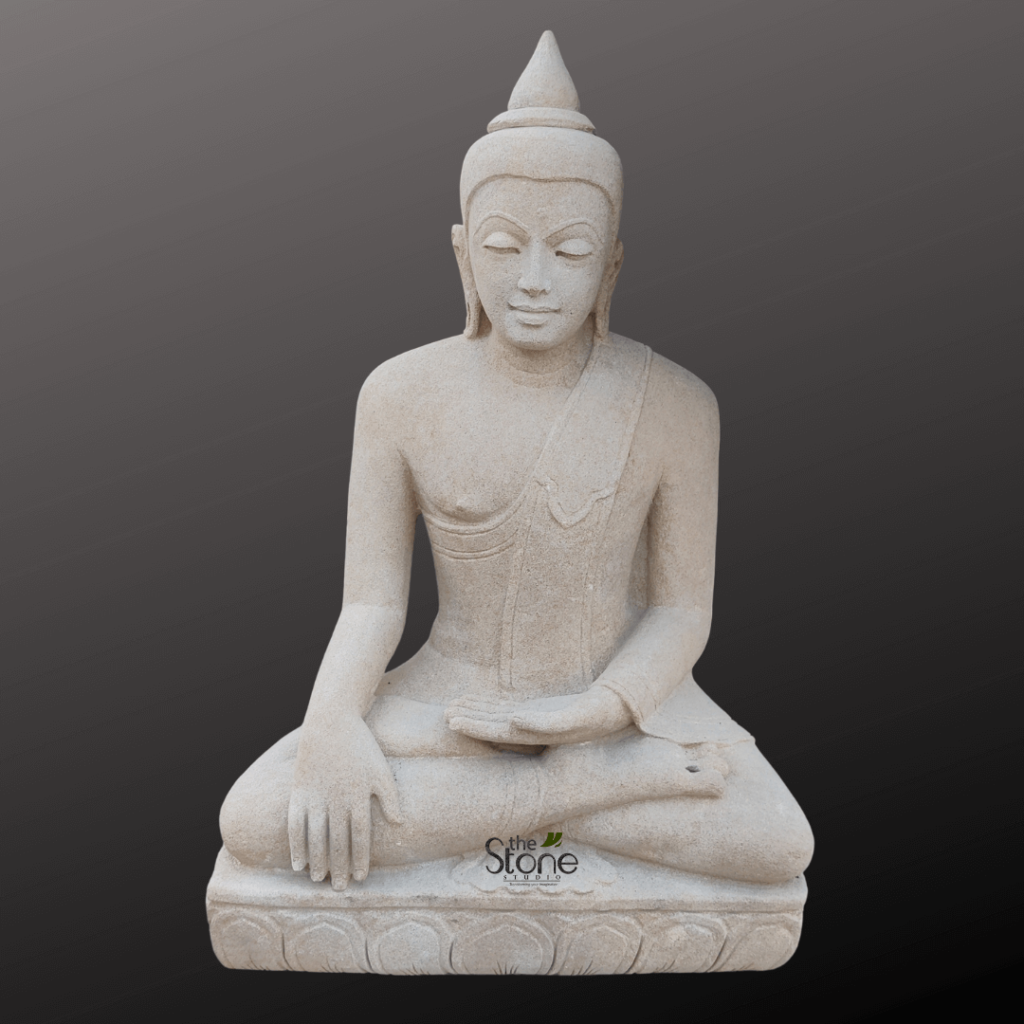 Garden Buddha Statue Online 3ft: Buy Best - The Stone Studio
