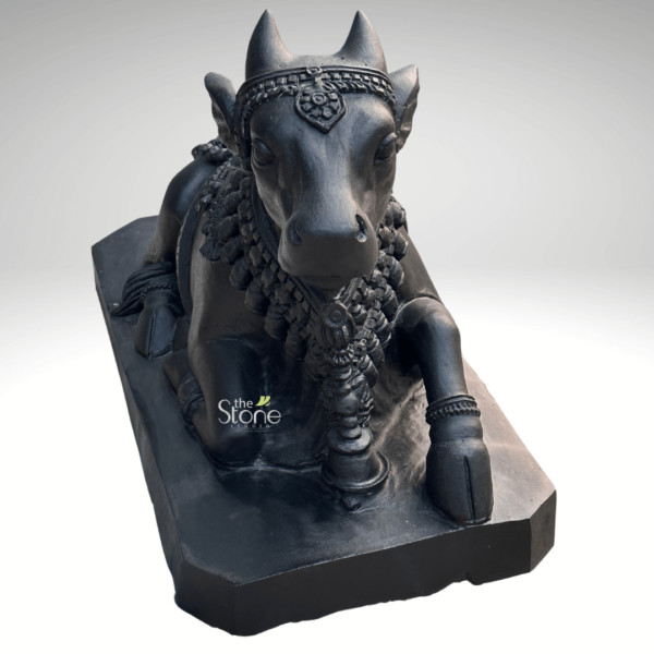 Black Stone Nandi 2ft Buy Best Unique Idol The Stone Studio