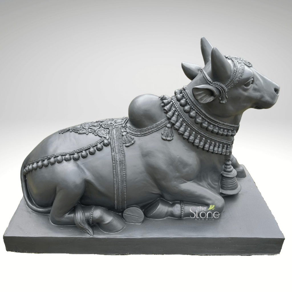 Big Black Nandi Statue 3ft Buy Best Idol The Stone Studio
