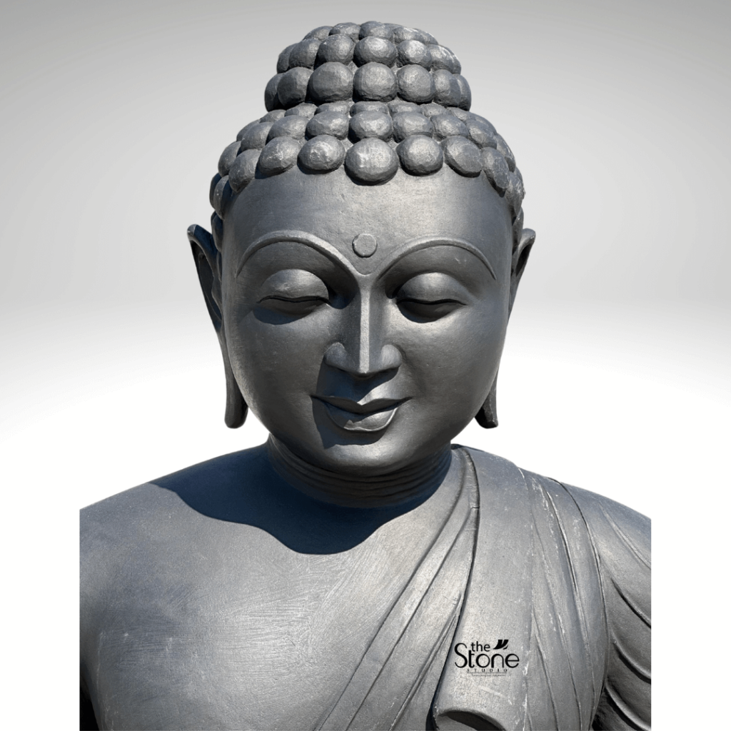 Big Buddha Stone Statue 5ft: Buy Best Idol - The Stone Studio