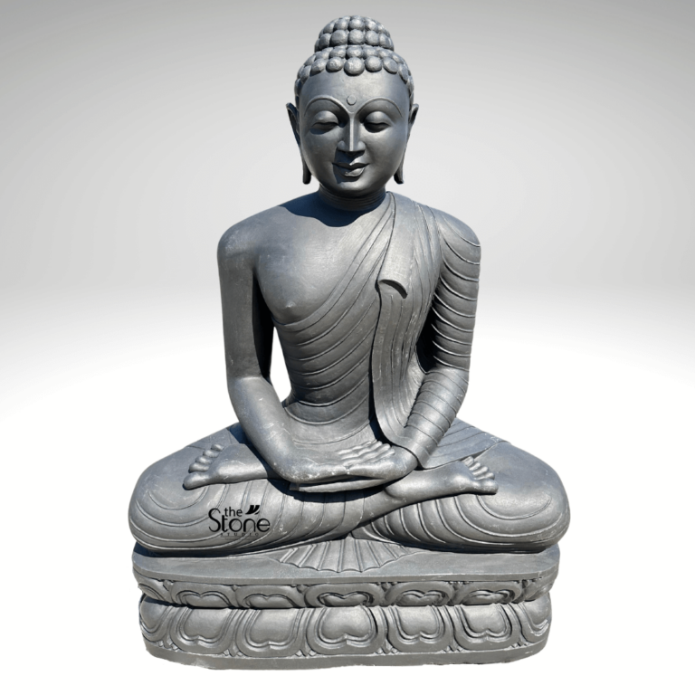 Big Buddha Stone Statue 5ft: Buy Best Idol - The Stone Studio