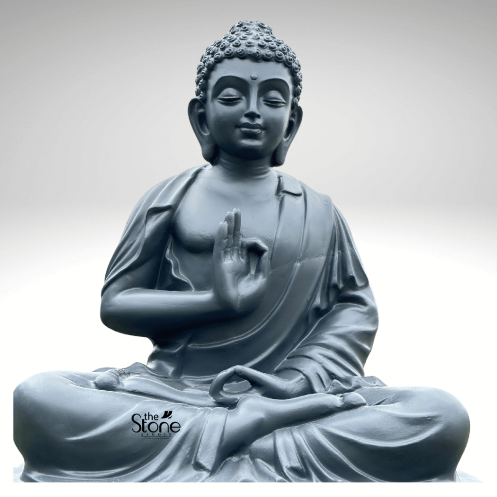 Black Buddha Statue For Home 24" Buy Best The Stone Studio