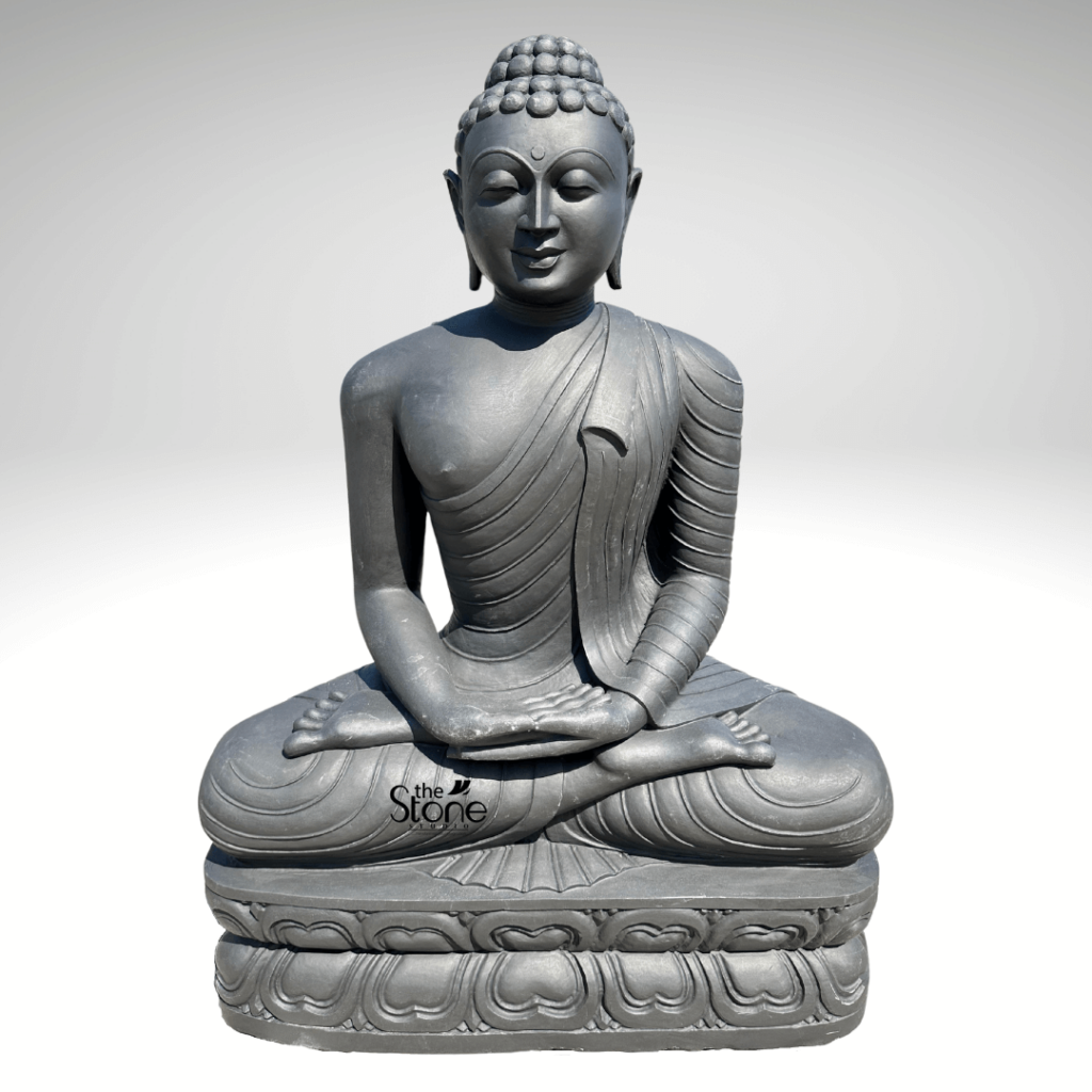 Big Buddha Stone Statue 5ft: Buy Best Idol - The Stone Studio