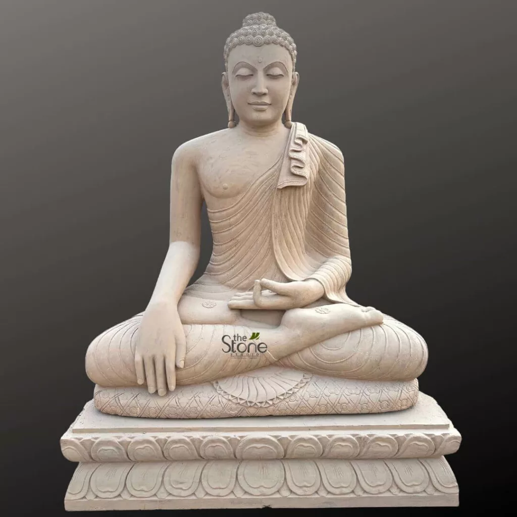 Large Buddha Garden Statue 93": Buy Best Idol - The Stone Studio