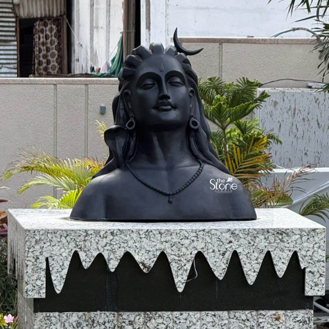 Adiyogi Lord Shiva Statue 2ft 3 Adiyogi Lord Shiva Statue 2ft - Image 3