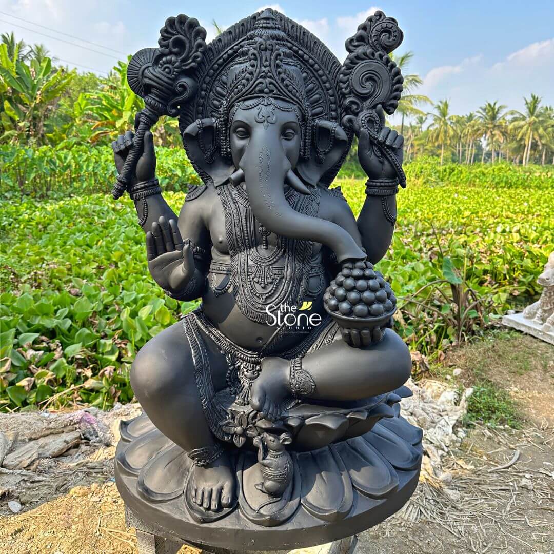 Ganesha Stone Statue