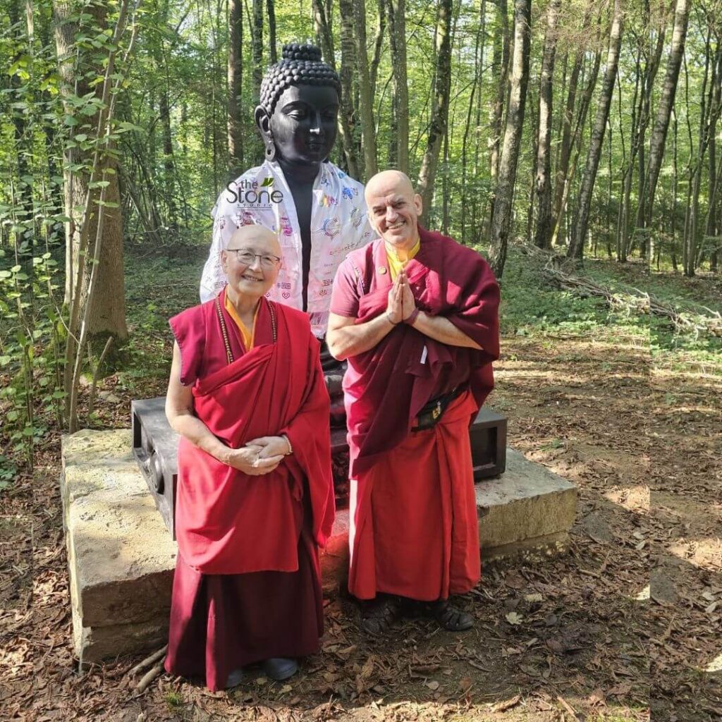 Buddha statue Placement in Belgium