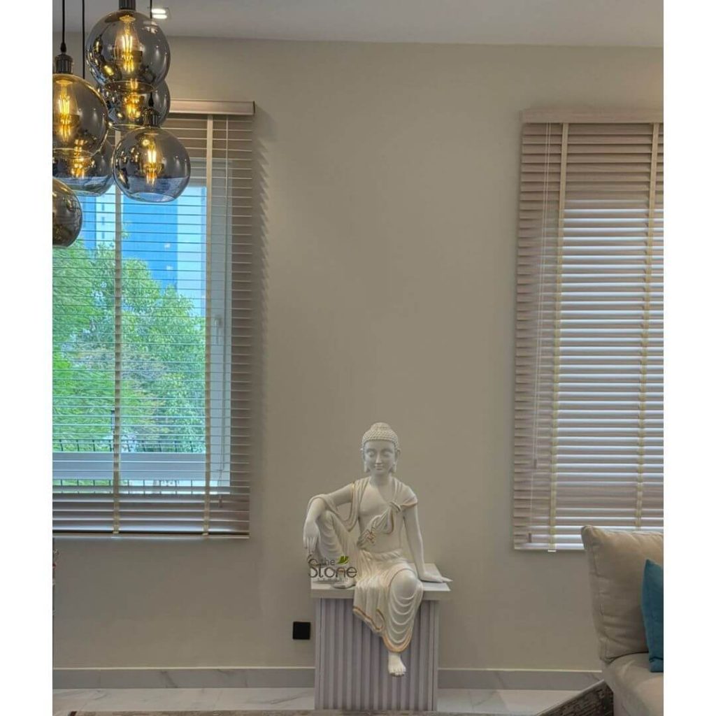 Relaxing Buddha Statue 3.5ft Placement