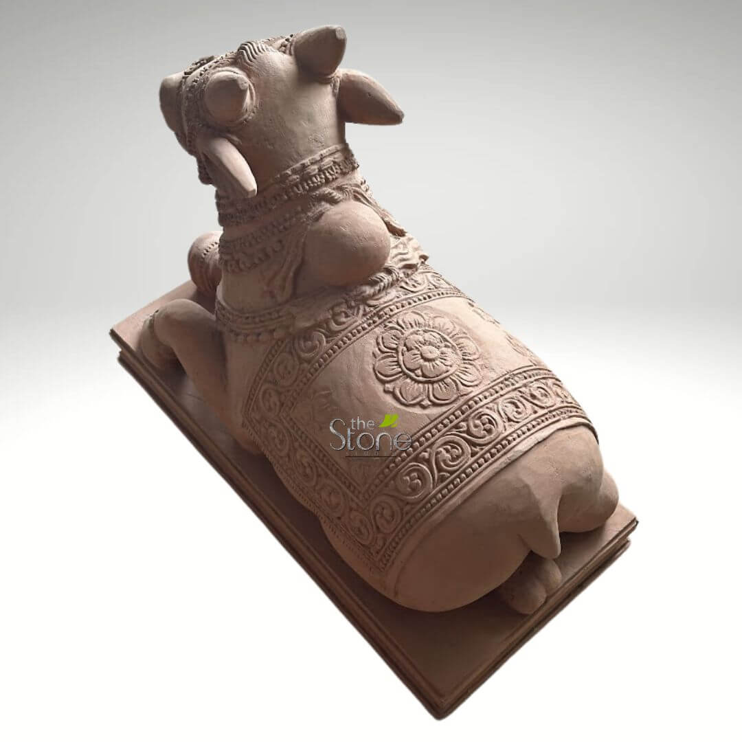Small Nandi Stone Statue 2ft 3 2 feet Small Nandi Stone Sculpture