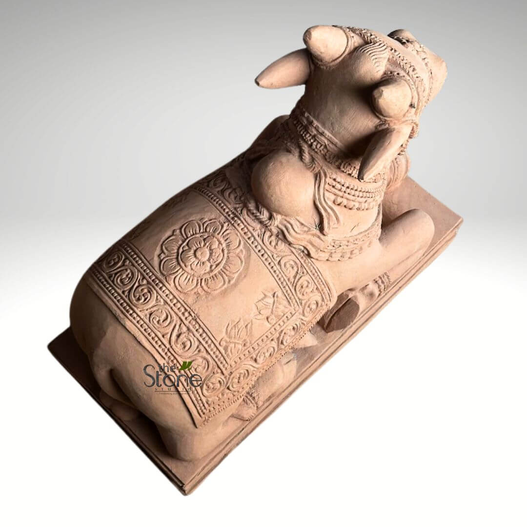 Small Nandi Stone Statue 2ft 2 2 feet Small Nandi Stone Statue