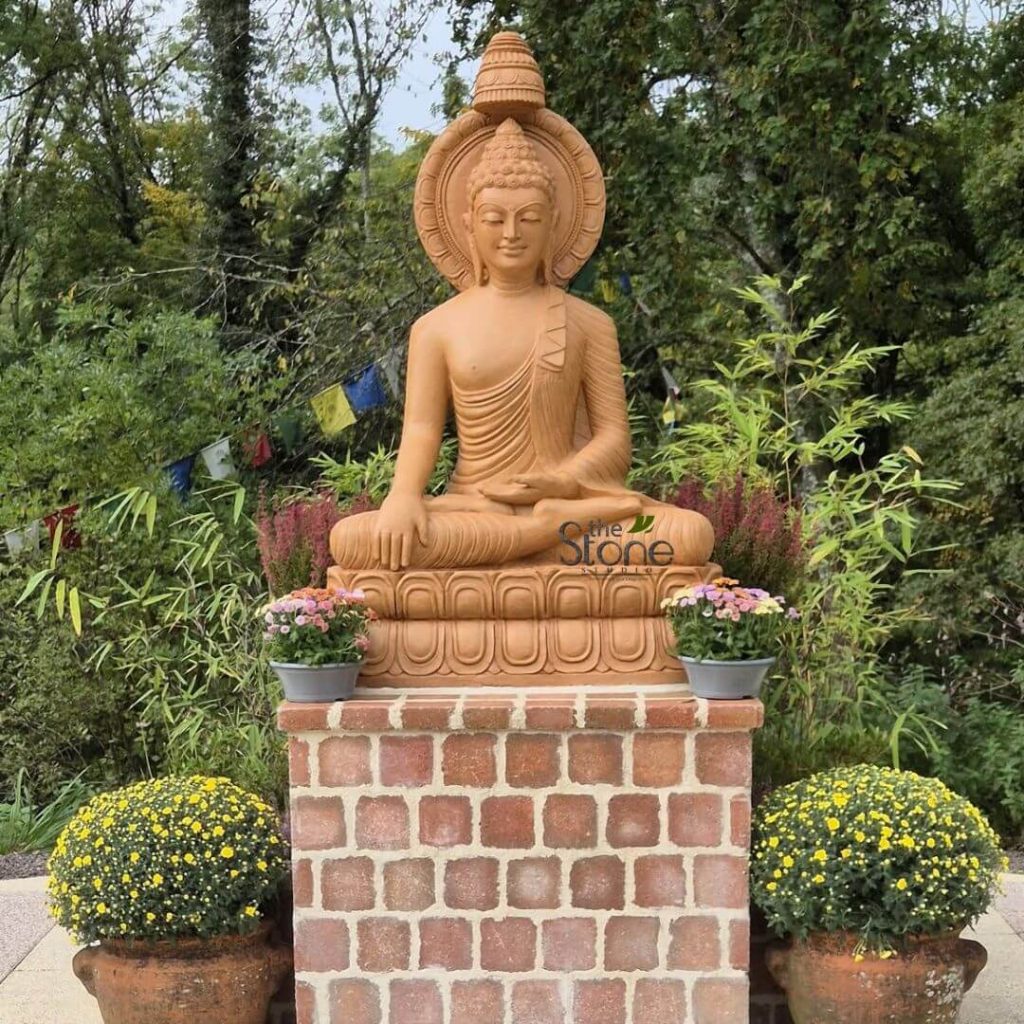 Paramita centre Bhumisparsha Buddha placement