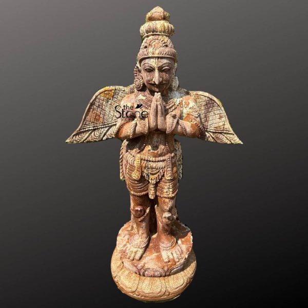 Garuda Stone Sculpture for Entrance 3ft