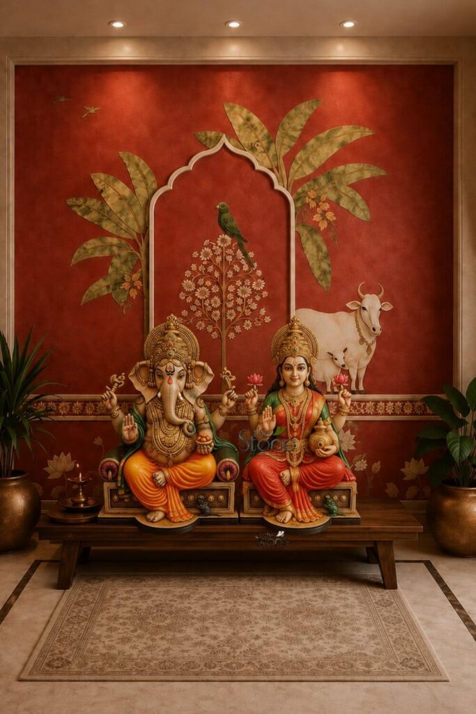 Best Sculpture Gifts for a Housewarming Ceremony 17 Ganesh Laxmi statue gift for a housewarming ceremony