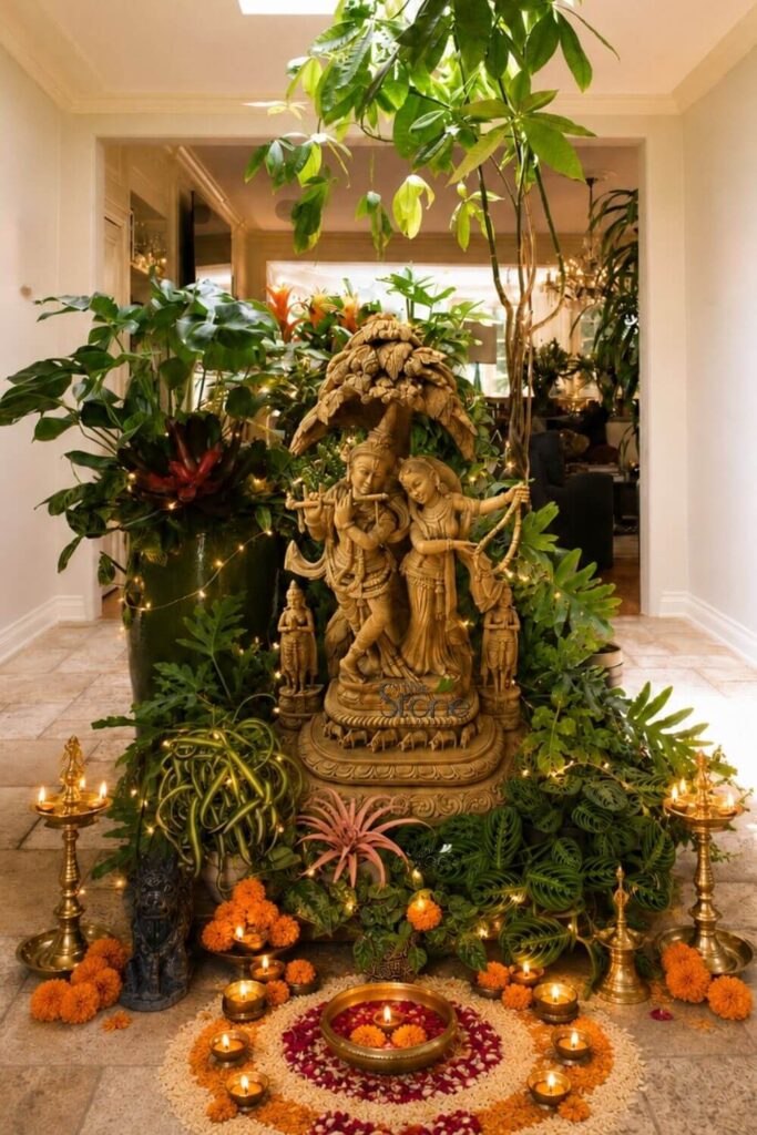 Best Sculpture Gifts for a Housewarming Ceremony 16 Radha Krishna statue gift for a housewarming ceremony