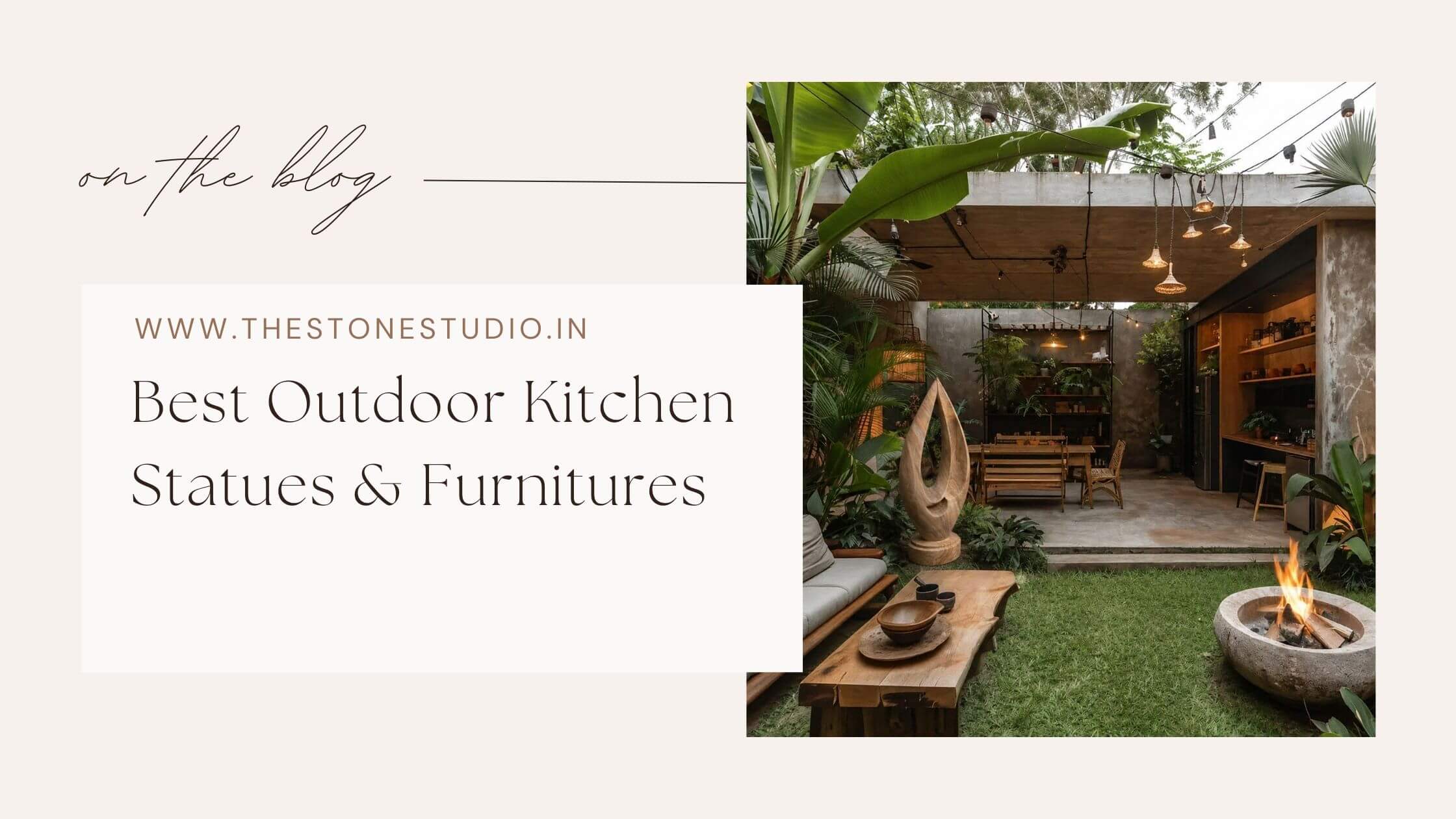Best Outdoor Kitchen Statues & Furnitures